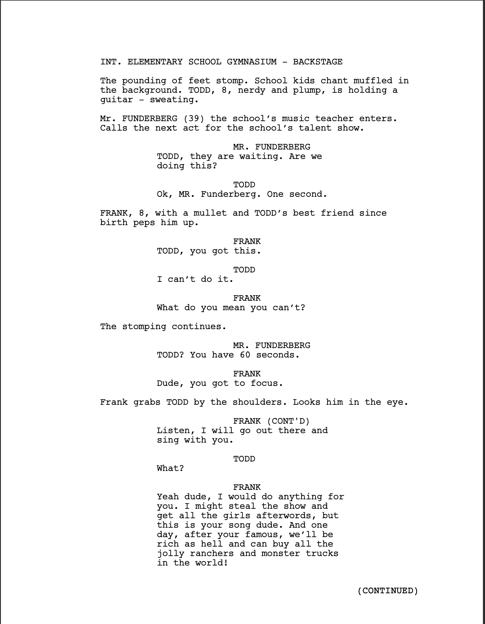 Coverage for Screenwriters: We Grade. You Write.
